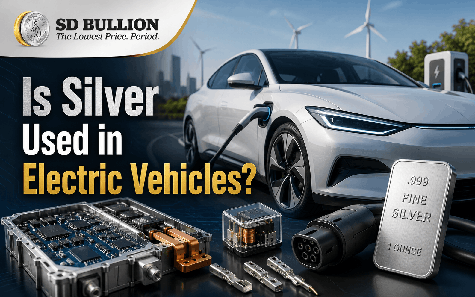 Silver Use in Electric Vehicles: Applications, Demand, and Market Implications