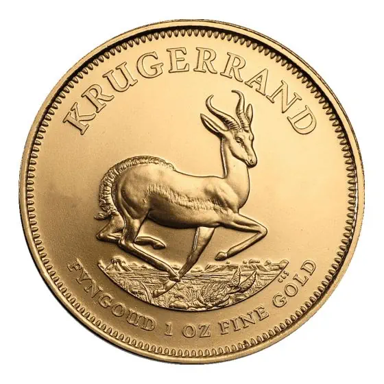 South African Gold Krugerrand Reverse