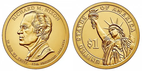 Richard Nixon Dollar Coin