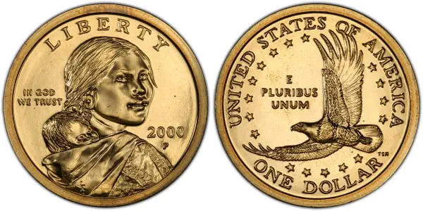 Sacagawea Golden Dollar