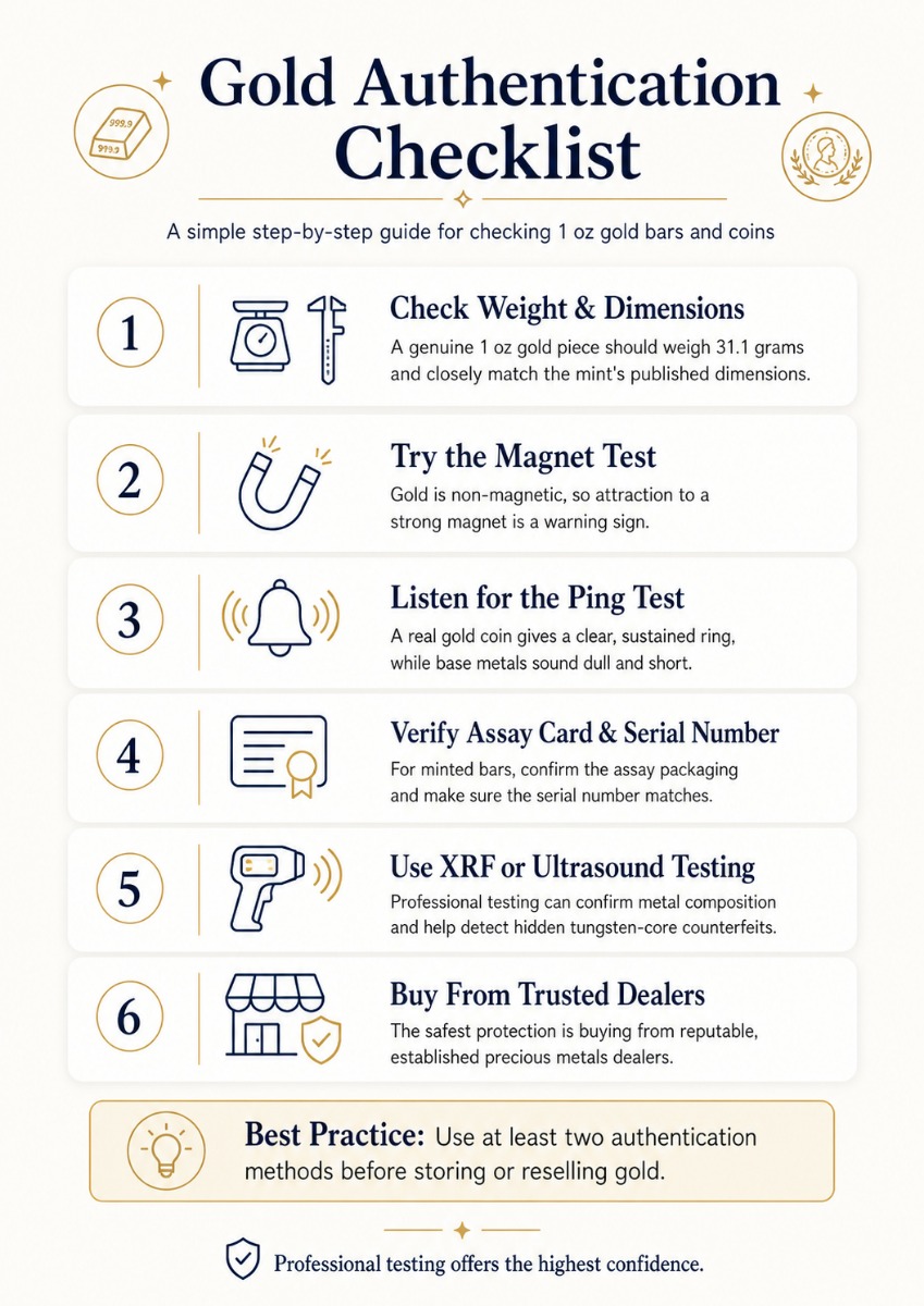 gold authenticity checklist