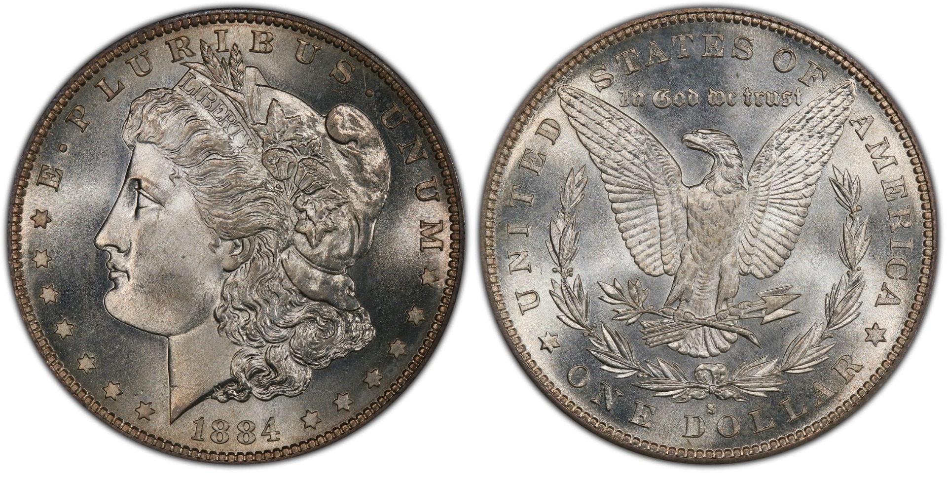 1884-S Morgan Silver Dollar (Regular Strike)