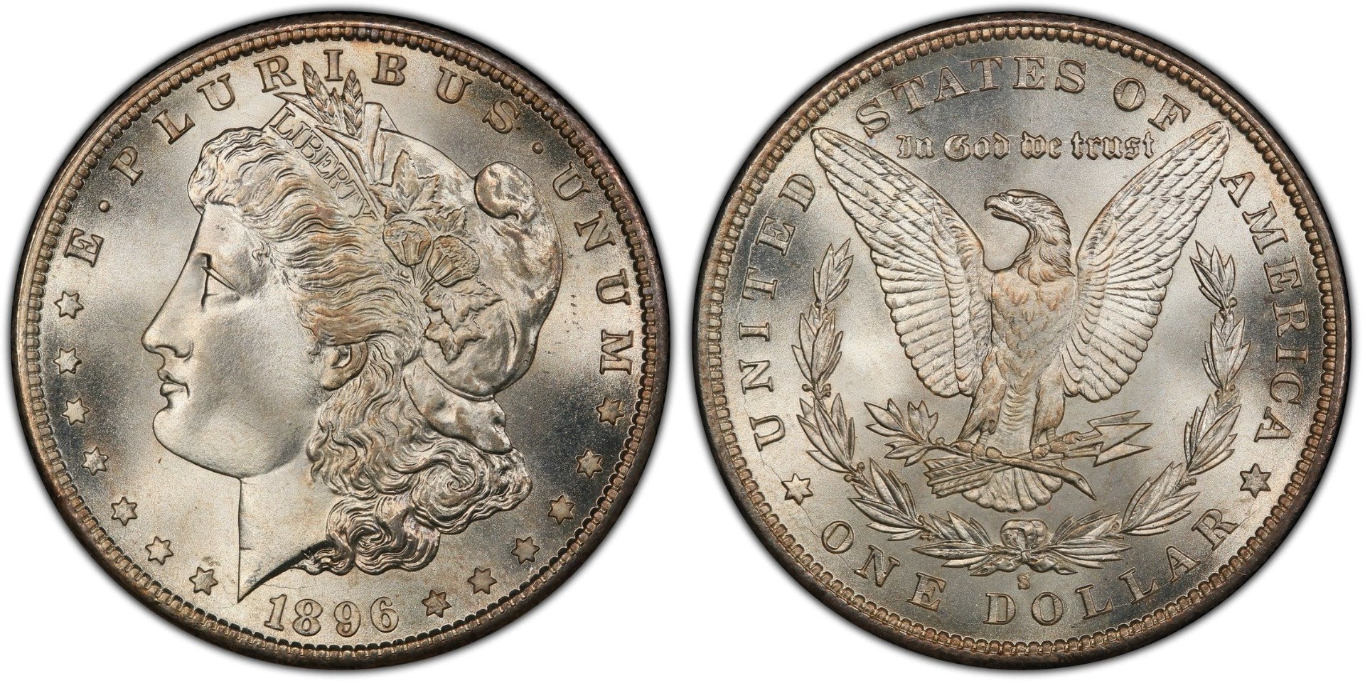 1896-S Morgan Silver Dollar (Regular Strike)
