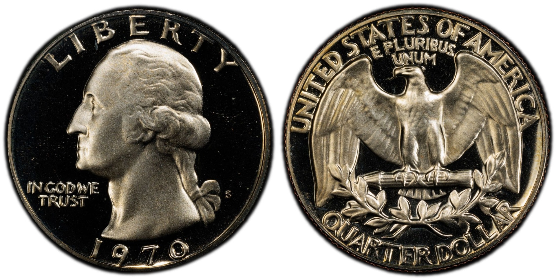 1970-S 25C (Proof Coins)