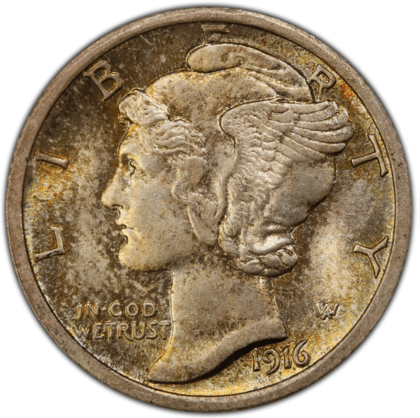 Mercury Demi Design Obverse
