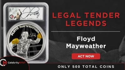 Celebrity Mint Mayweather Coins