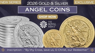 2026 Royal Mint Silver and Gold Angel Coins