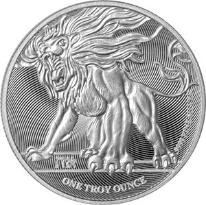 2019 Roaring Lion Silver Coin