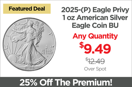 Shop Certified US Mint Gold & Silver - On Sale Now