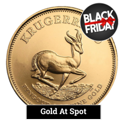 1 oz South African Gold Krugerrand Coin - Random Year
