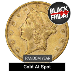 $20 Liberty Double Eagle Gold Coin (XF) - Random Year