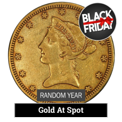$10 Liberty Eagle Gold Coin (VF) - Random Year