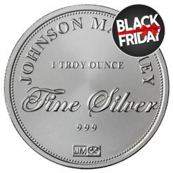 1 oz Johnson Matthey Silver Round