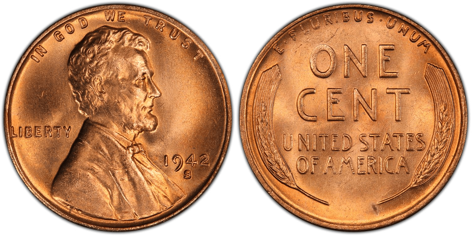 1942-S/S/S DDO Lincoln Penny