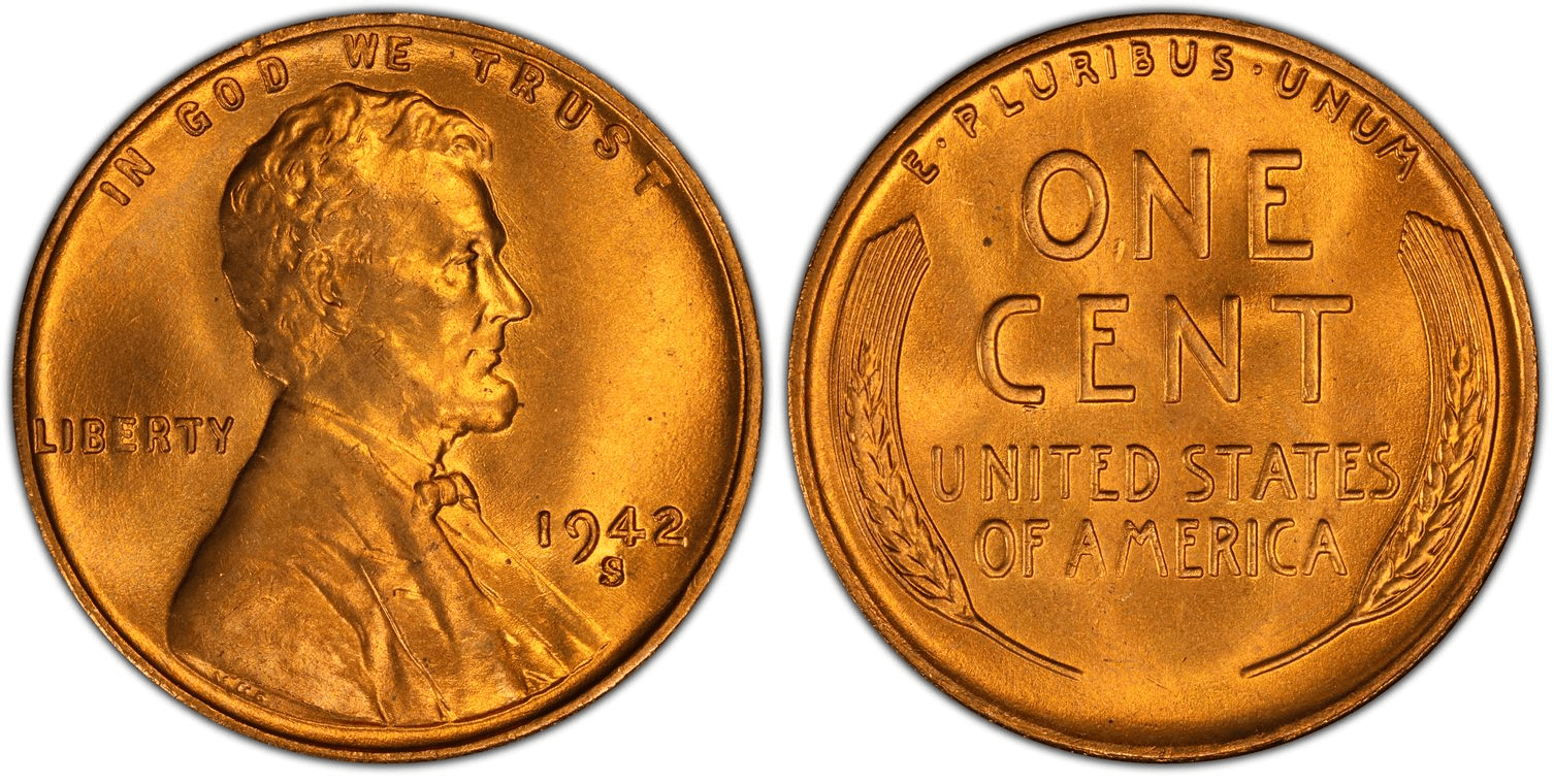1942-S/S Lincoln Penny
