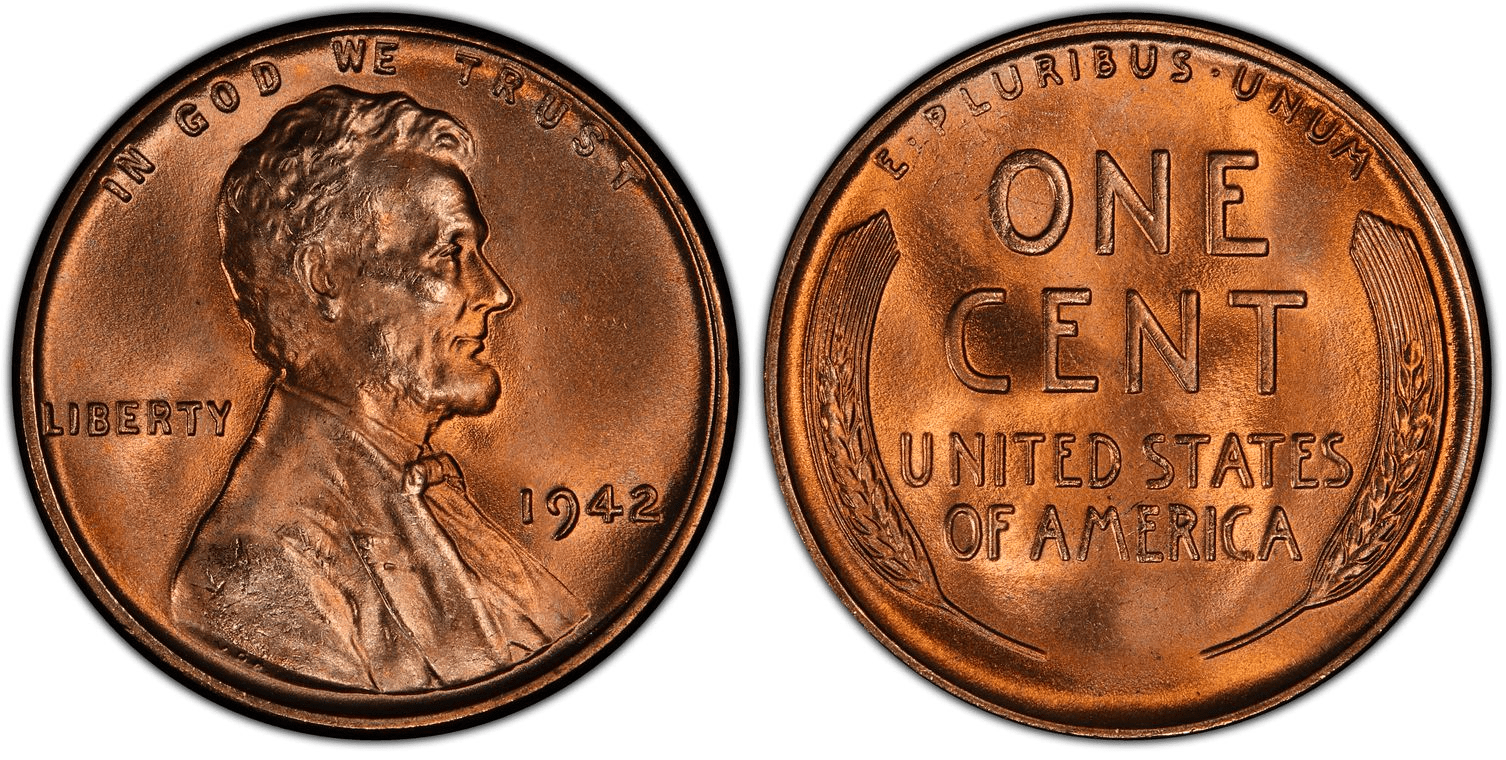 1942 Penny from Philadelphia Mint
