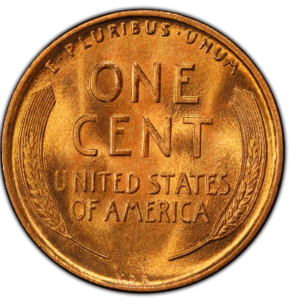 1909 Lincoln Penny Reverse