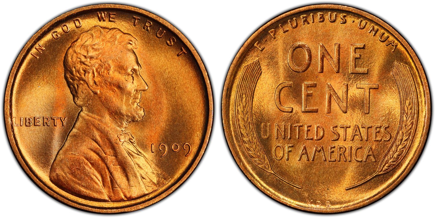Red Hue Lincoln Penny