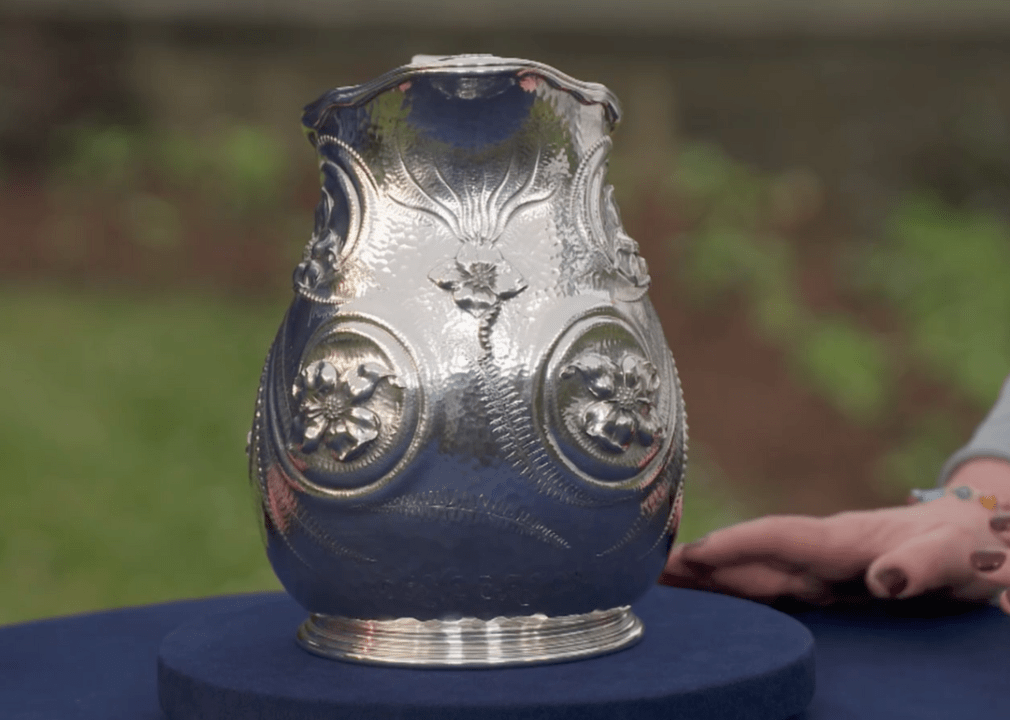 1880 Tiffany & Co. silver pitcher