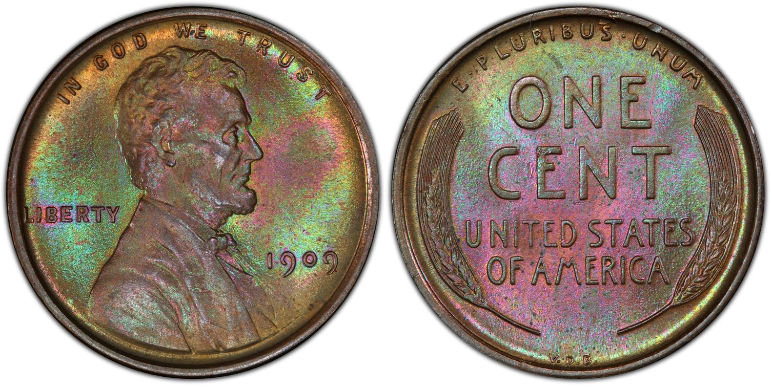 Brown Hue Lincoln Penny