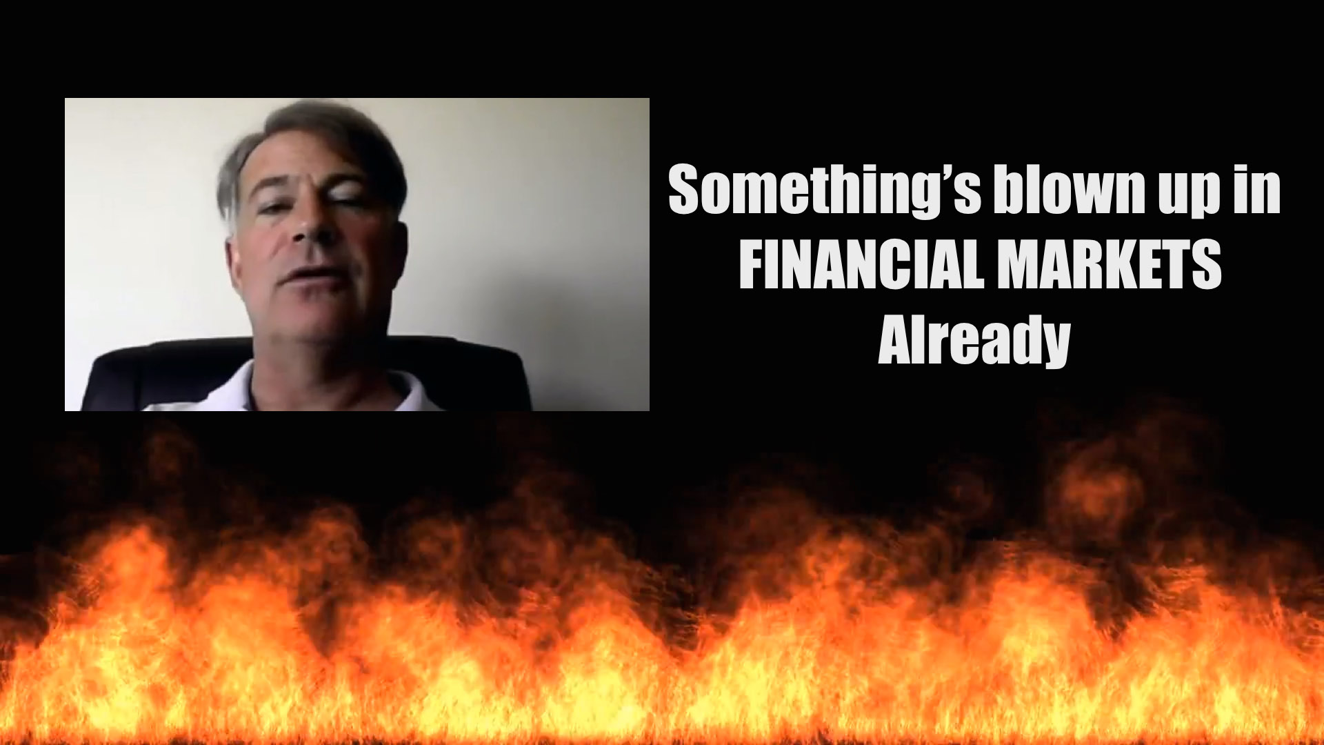 Something's blown up in Financial Markets Already | Dave Kranzler