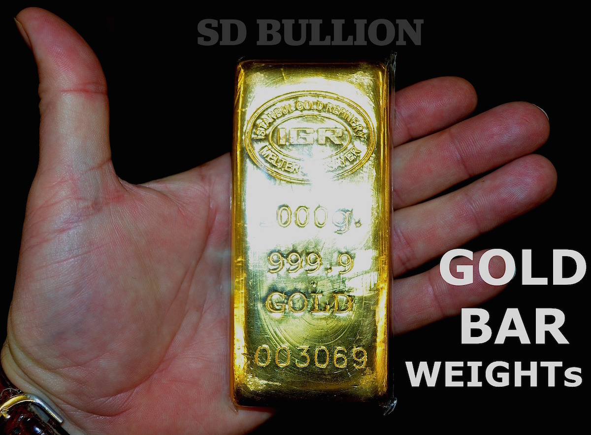 How Much Does a Gold Bar Weigh?