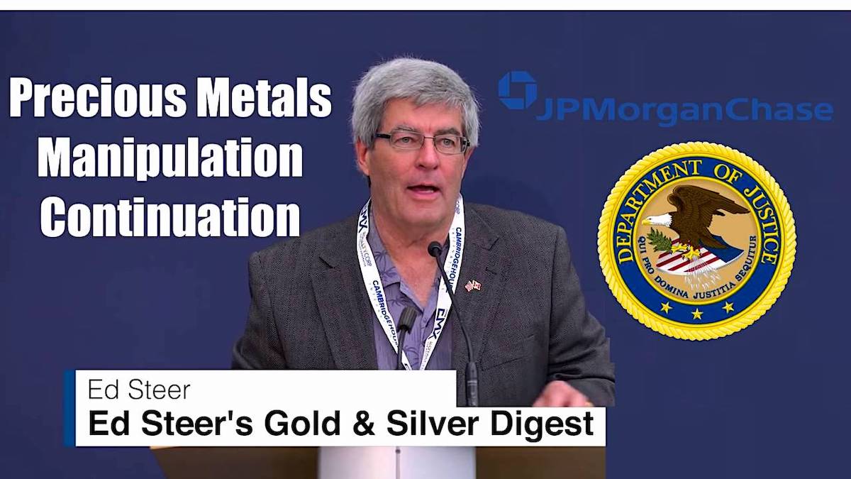 If JPMorgan Allows It... | Ed Steer Gold and Silver Daily