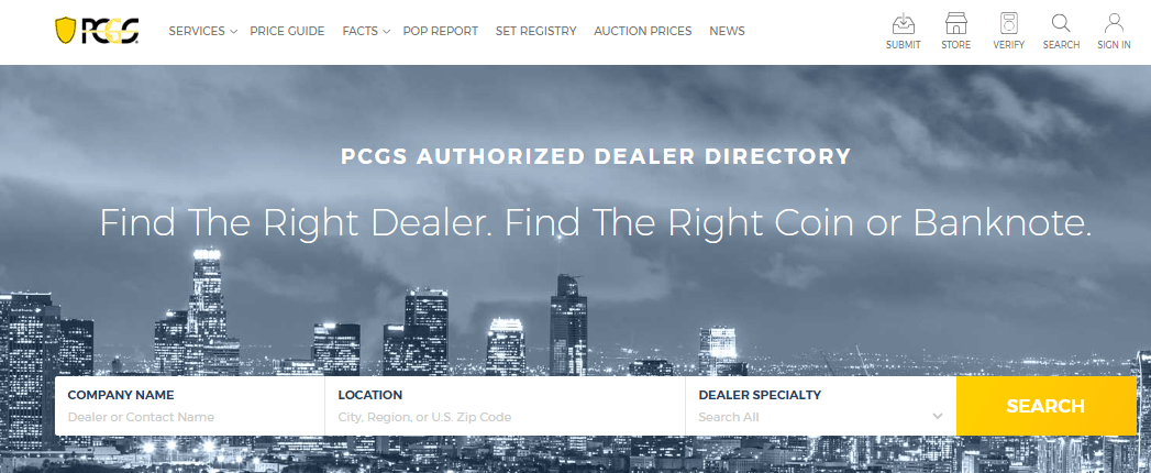 NGC coin shop locator