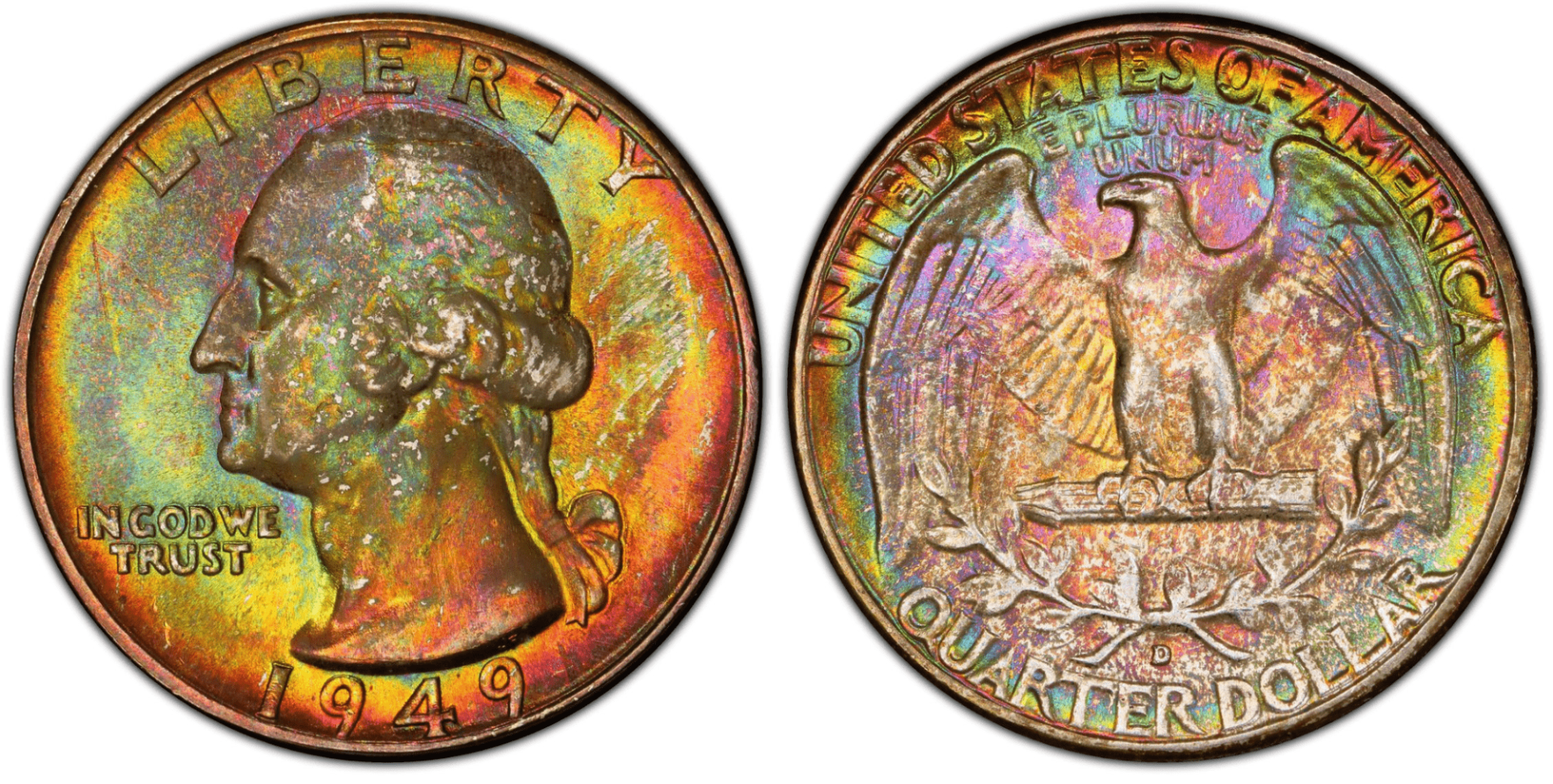 1949-D Washington Quarter