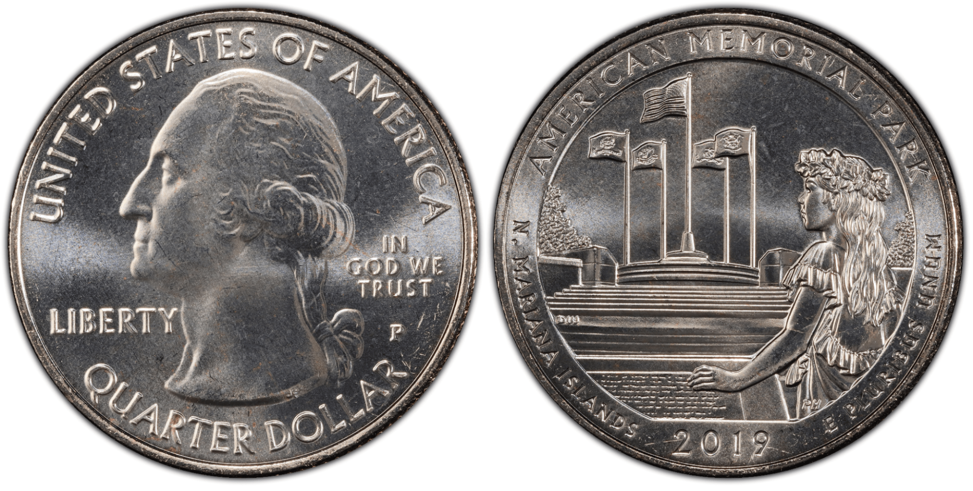 2019-P 25C American Memorial