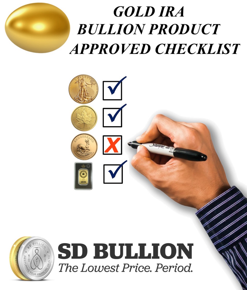 IRA Approved Gold Bullion Coins, Bars - Gold IRA Approved