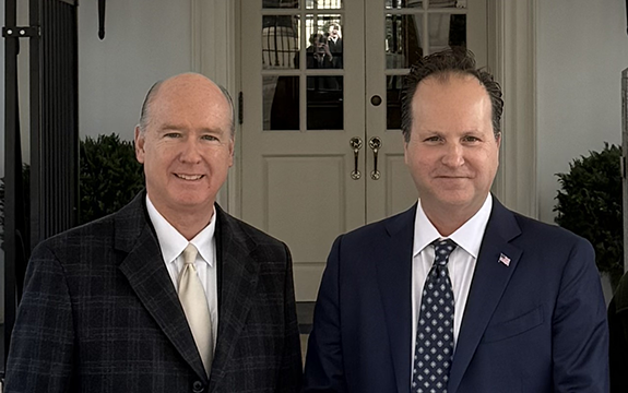 Congressman Robert Aderholt and US Mint Director Paul Hollis