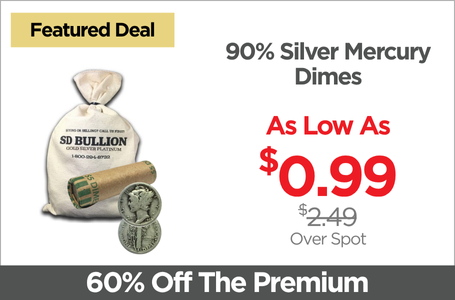 Shop 90% Silver Dimes - On Sale Now