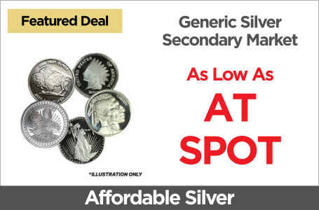 Shop Generic Silver Secondary Market - On Sale Now