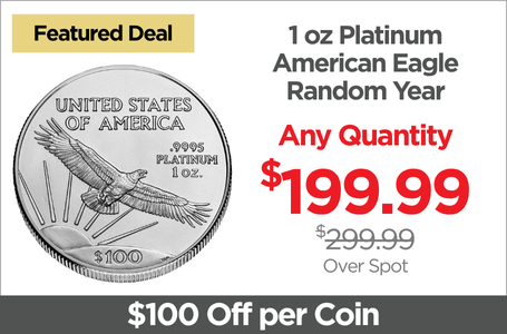 Shop 1 oz Platinum American Eagle - Random Year