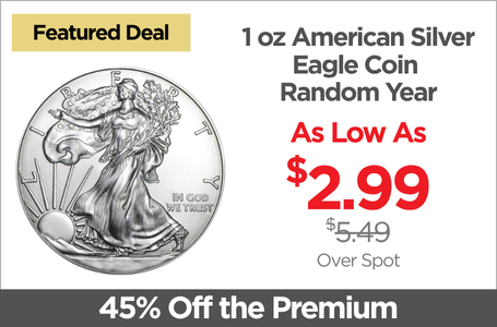 Shop 1 oz American Silver Eagle Coin - Random Year