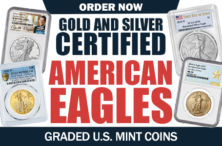Shop Certified US Mint Gold & Silver - On Sale Now