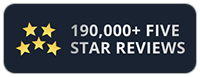 190,000+ Five Star Reviews