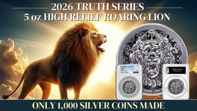 Truth Series 5oz Roaring Lion 