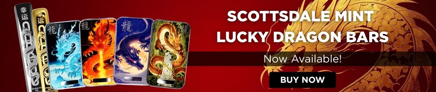 Scottsdale Mint Lucky Dragon Bars