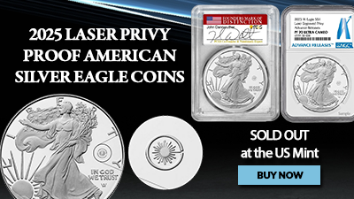 Privy Mark Silver American Eagles