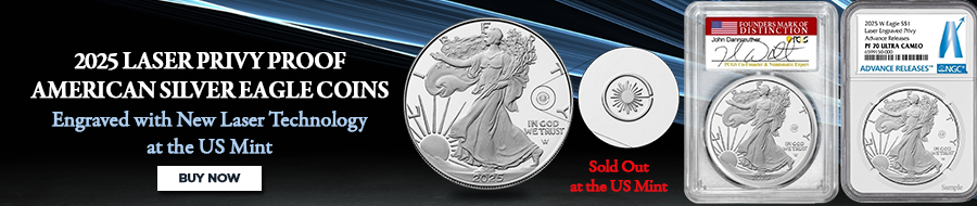 Privy Mark Silver American Eagles