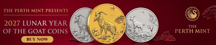 Shop 2027 Lunar Year of the Goat Coins Now