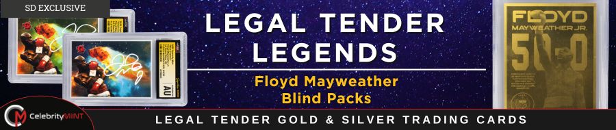 Celebrity Mint Mayweather Cards