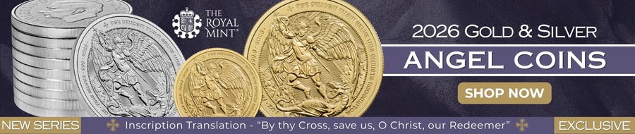 2026 Royal Mint Silver and Gold Angel Coins